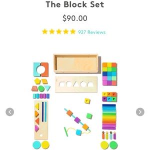 Lovevery “The block set”
